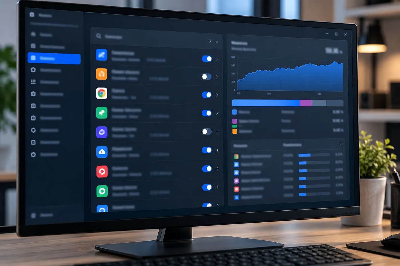 Liste des applications lancées au démarrage dans le Gestionnaire des tâches de Windows